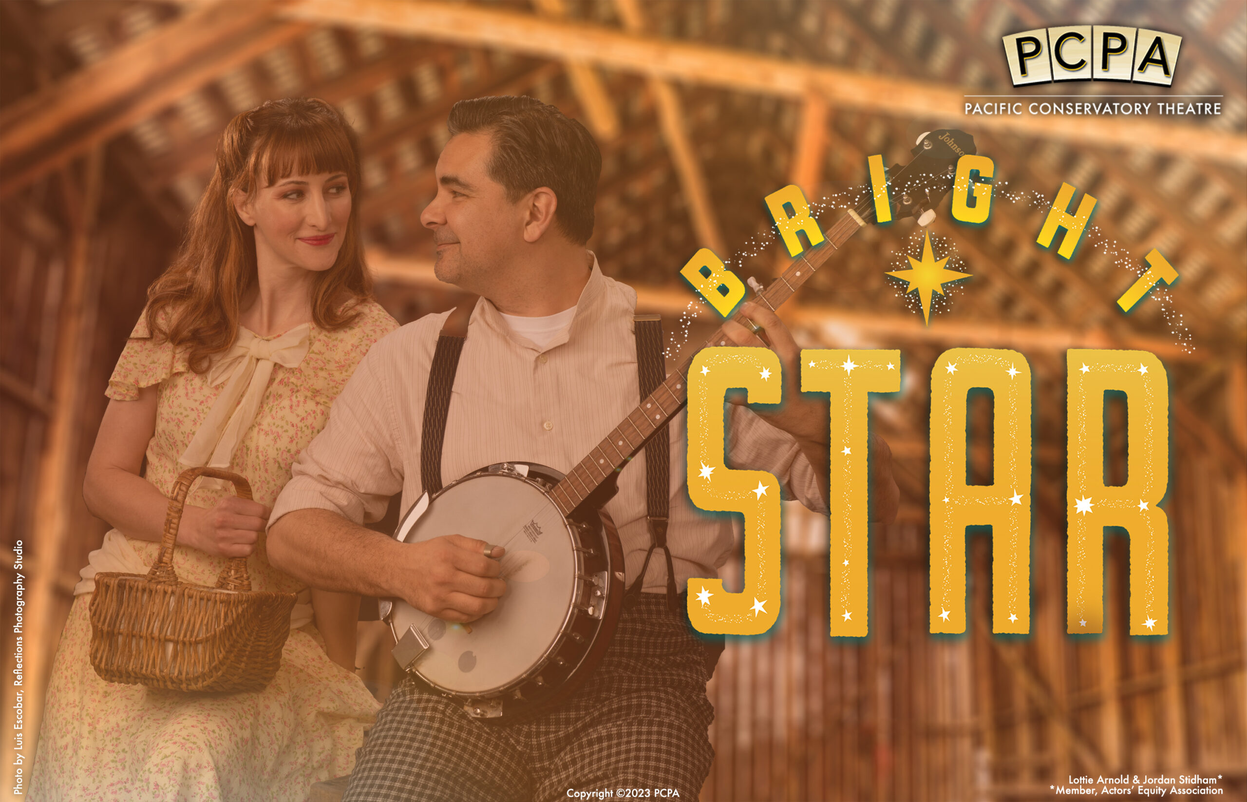 Bright Star Alice Murphy and Jimmy Ray Dobbs with banjo