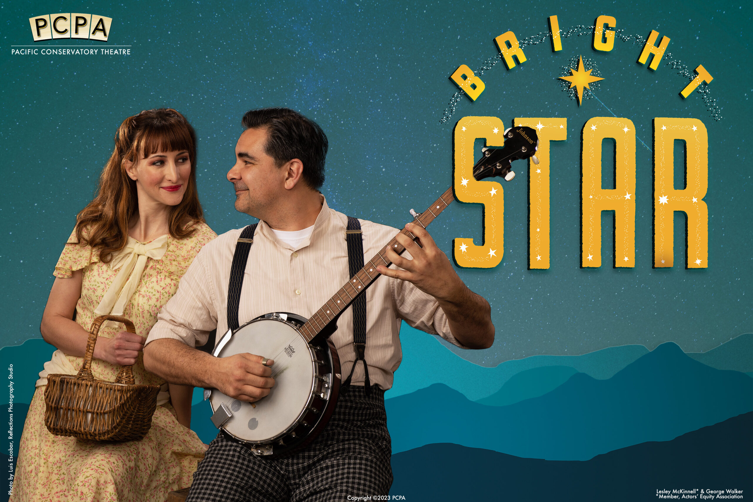 Bright Star Alice Murphy and Jimmy Ray with banjo