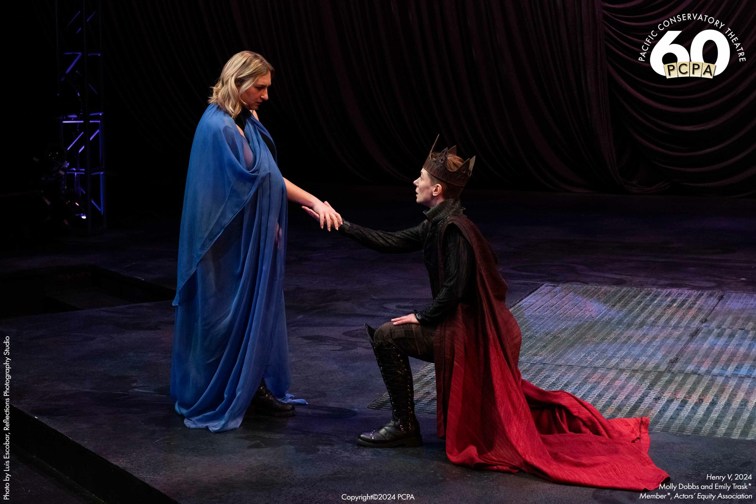 Henry V proposing to the princess